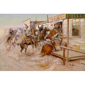 РЕПРОДУКЦИИ НА КАРТИНИ Вътре без да чукаме (1909)